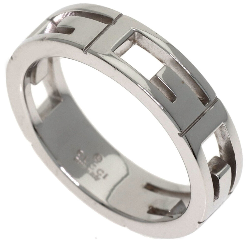 Gucci Multiple #9 Ring, 18K White Gold, Women's GUCCI